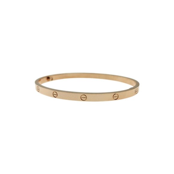 Cartier Love bracelet 18K rose gold size 17 - Picture 4 of 9